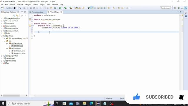 Different Package & different class in java for Begginers in tamil | learn java