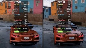 GT 720 vs GT 730 - Test in 7 Games