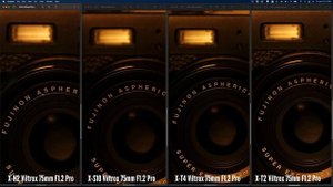 Viltrox 75mm F1.2 Pro on Fujifilm X-H2 vs X-T4 vs X-S10 vs X-T2 | Sharpness and Bokeh Test