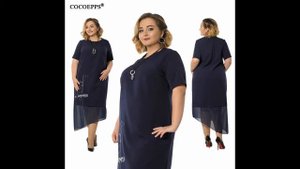 Купить платье большого размера недорого.Купить на Aliexpress.
