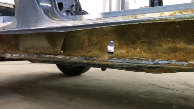 Автомобиль мечты Golf mk1. Серия 3. Кузовной ремонт, начало! Кузов на кантователь.