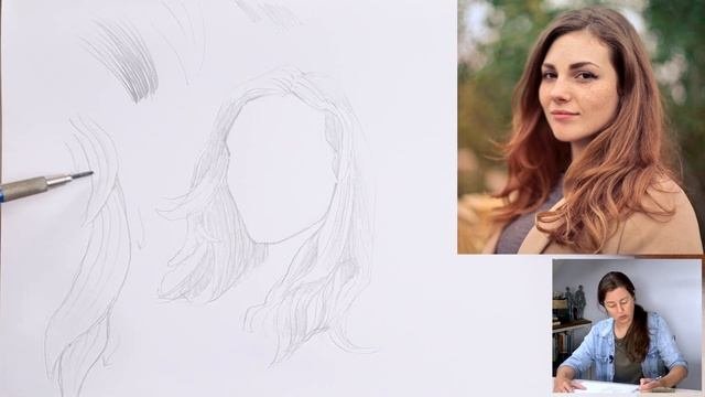How To Draw Hair - Easy Drawing Tutorial For Beginners