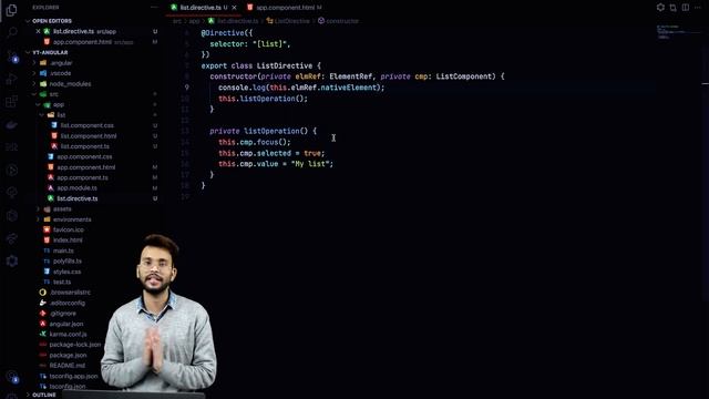 78. Custom Directives - ElementRef, TemplateRef & ViewContainerRef | Angular In Depth (Hindi) смотреть онлайн