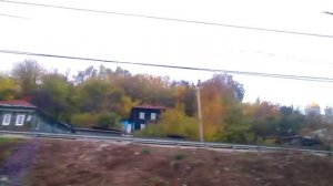 Поезд Ласточка Москва-Нижний Новгород 09.10.2014. Прибытие на станцию Владимир