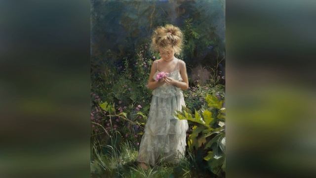 Нежные женские образы в картинах Винсента Ромеро Редондо ч2 смотреть онлайн