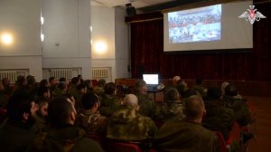 Награждение и телемост военослужащих из ЮВО