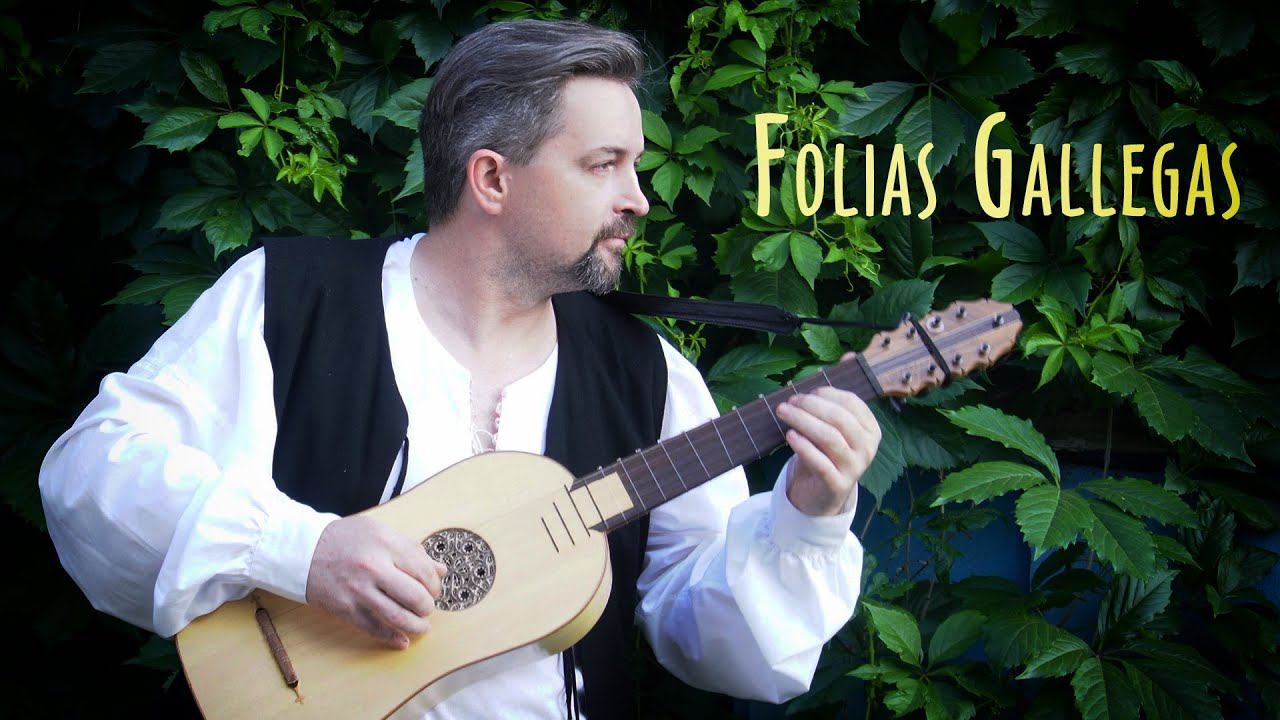 Folias Gallegas (Santiago de Murcia) - five course guitar