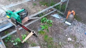 Переносной станок для распиловки дров. 2023.