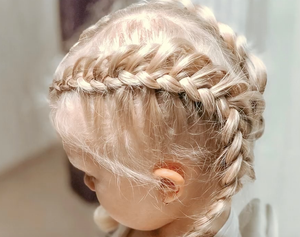Прическа в школу Ажурная коса Прически для девочек