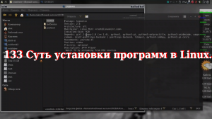 133 Суть установки программ в Linux.