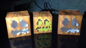 Бумажный Minecraft: Светильник Джека ~ ДЕЙСТВИТЕЛЬНО СВЕТИТСЯ???