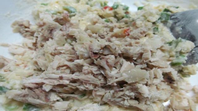 Хрустящие куриные пончики