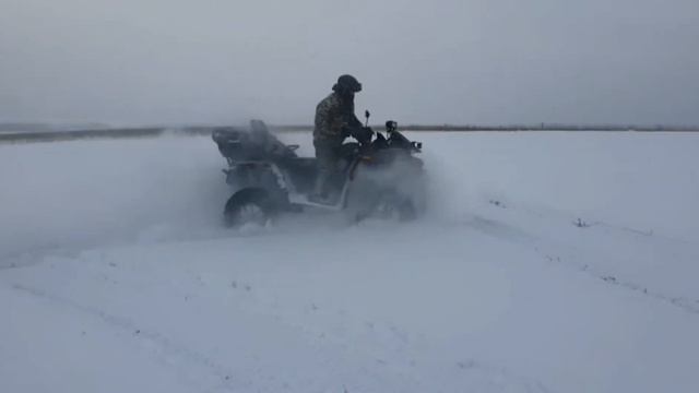 Stels guepard 850, зимой - 15 смотреть онлайн