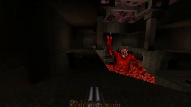 Quake - E1M7 - The House of Chthon (Nightmare, 100% kills & secrets) смотреть онлайн
