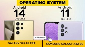 Samsung Galaxy S24 Ultra VS Samsung Galaxy A32 5G - Full Comparison ⚡Which one is Best