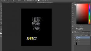 Photoshop Tutorial - Ink Smudge B/W Effect