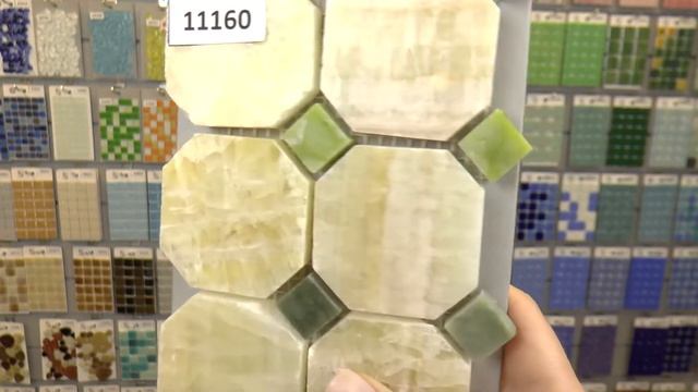Мозаика из оникса и мрамора | Onyx Yellow