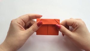 Как сделать Портфель/Рюкзак из бумаги. Оригами. How to make paper Backpack. Origami.
