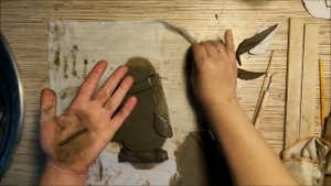 Видеоурок по лепке из глины "Подарок ко Дню Учителя"