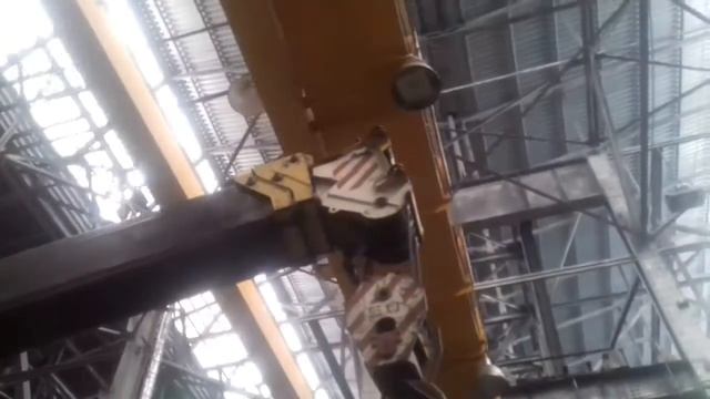 Замена тельфера и крана местами. смотреть онлайн