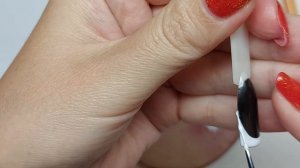 Рисуем френч на типсе