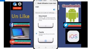 Comment activer le mode utilisation à une seule main sur Android