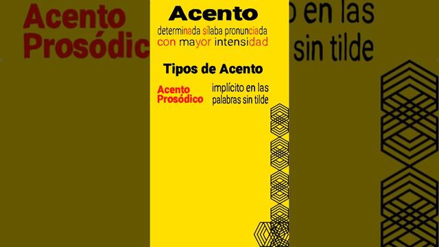 💡ACENTO PROSÓDICO | ACENTO ORTOGRÁFICO | ACENTO DIACRÍTICO смотреть онлайн