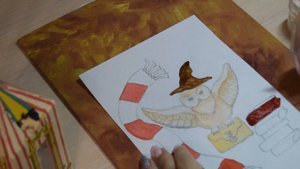 ♡ Harry Potter drawing tutorial/Как нарисовать сову из Гарри Поттера