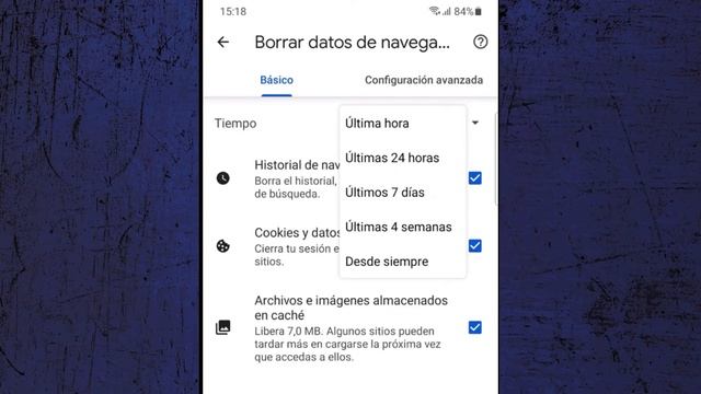 Como borrar el Historial de busqueda de Google Chrome Android смотреть онлайн