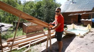 ГОРКА С ДОМ НА ДЕРЕВЕ В БАССЕЙН  - DIY  |  ДОМ НА ДЕРЕВЕ