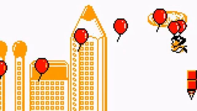 Balloon Kid Nintendo Game Boy GB Demo Usa & Euro смотреть онлайн