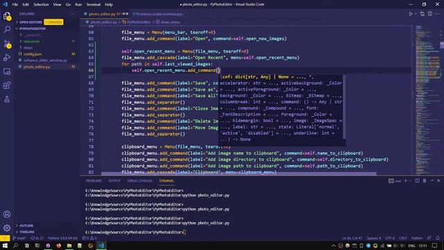 РЕДАКТОР ФОТО НА PYTHON - Open recent [ч. 18] смотреть онлайн