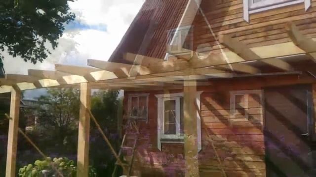 Терасса, веранда , своими руками. смотреть онлайн