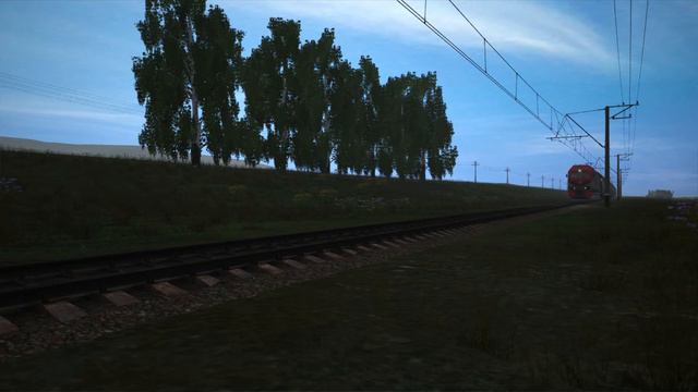 Фирменный поезд Таврия сообщением Симферополь-Москва Ранним утром Trainz 2019 смотреть онлайн