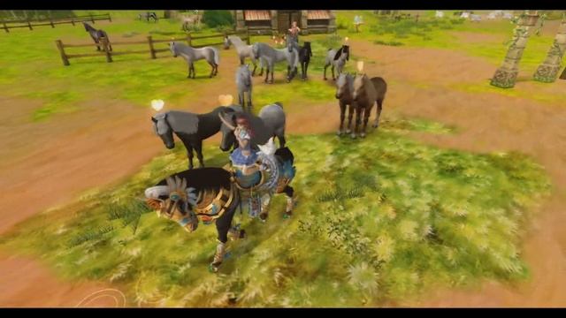 СОБРАЛА ВСЕХ ЛОШАДЕЙ-ТАБУН ЛОШАДЕЙ НА ВОЛЕ/Алисия Онлайн/ВСЕ ЛОШАДИ ВМЕСТЕ | HORSES Alicia Online смотреть онлайн