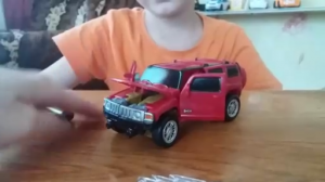 Игрушка робот трансформер ХАММЕР (распаковка и обзор)