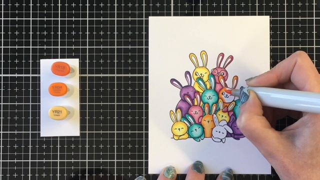 Bright and Colourful Easter Card | The Rabbit Hole Designs | All Ears смотреть онлайн