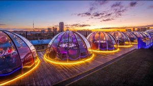 Купольные беседки RoofTop на ВДНХ с панорамным видом на Москву