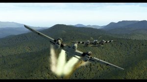 Lockheed P-38 Lightning против Bf 110. Немец валит боком.