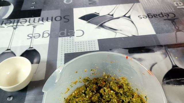 Абхазская аджика из зеленого перца