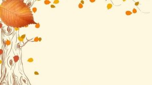 Зрительная гимнастика Осенний лист