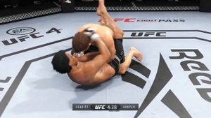Jordan Leavitt vs Chase Hooper FULL FIGHT - UFC 4 AI Simulation