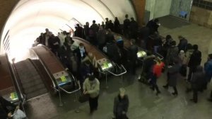 Переход с Библиотеки на Боровицкую 7.11. 2014