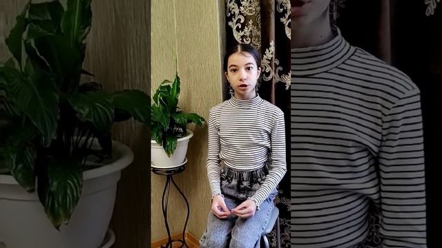 Крумова Айша 9 лет, басня «Зеркало и обезьяна»