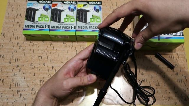 AQUAEL VERSAMAX MINI Навесной фильтр-водопад смотреть онлайн