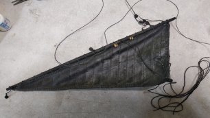 № 110 Сборка модели корабля черная жемчужина Третья мачта третий парус обзор на канаты и блоки
