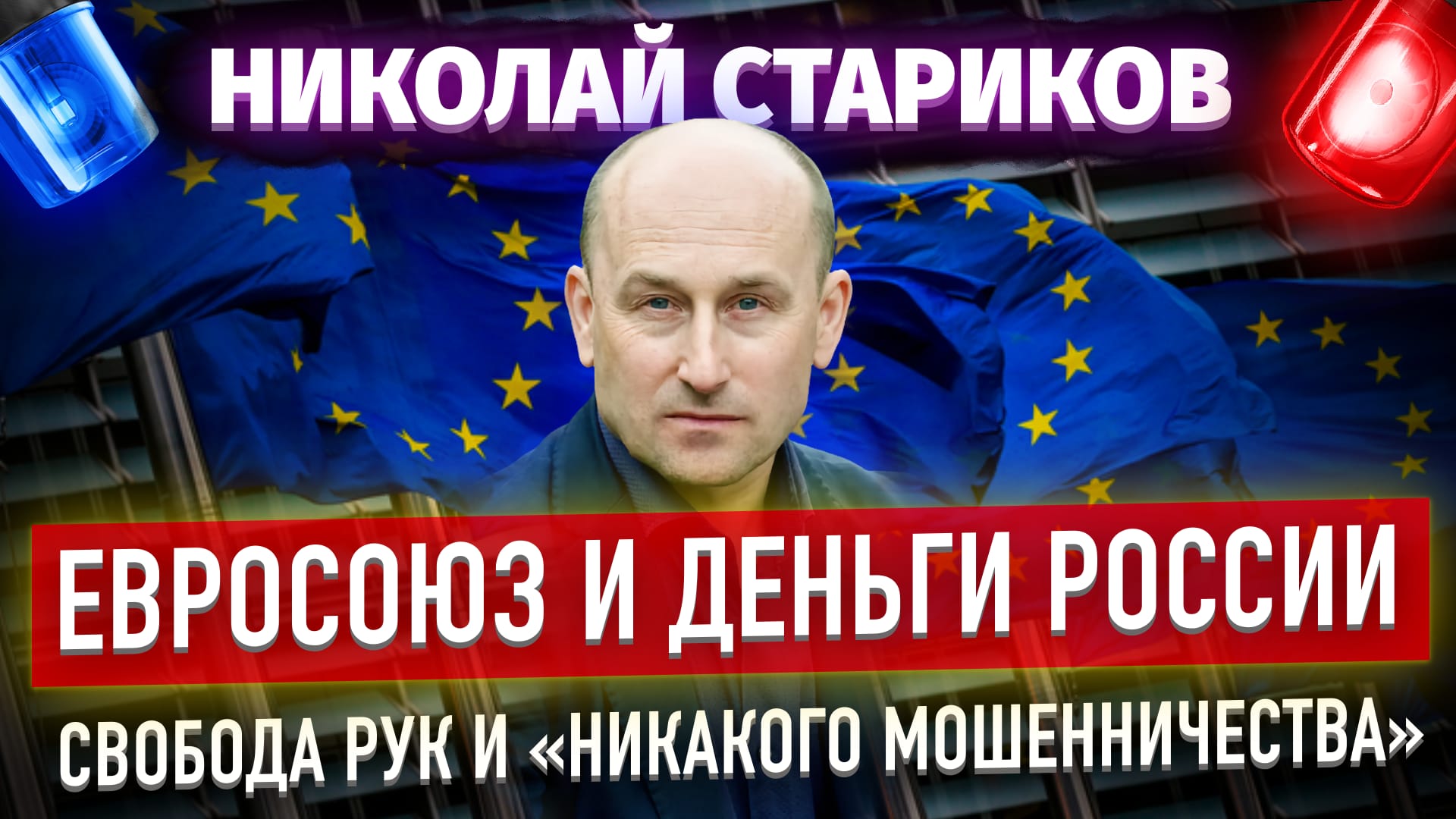 Евросоюз и деньги России - свобода рук и «никакого мошенничества» (Николай Стариков)