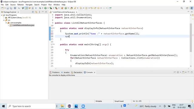 How to List all Network Interfaces in Java | Coding Skills