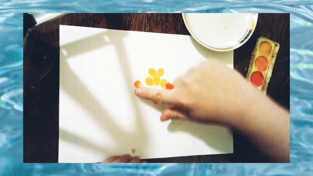 Рисуем цыпленка пальчиками | Пальчиковые игры с малышами | Рисуем с малышом смотреть онлайн