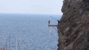 финальный победный прыжок на red bull cliff diving yalta 2011